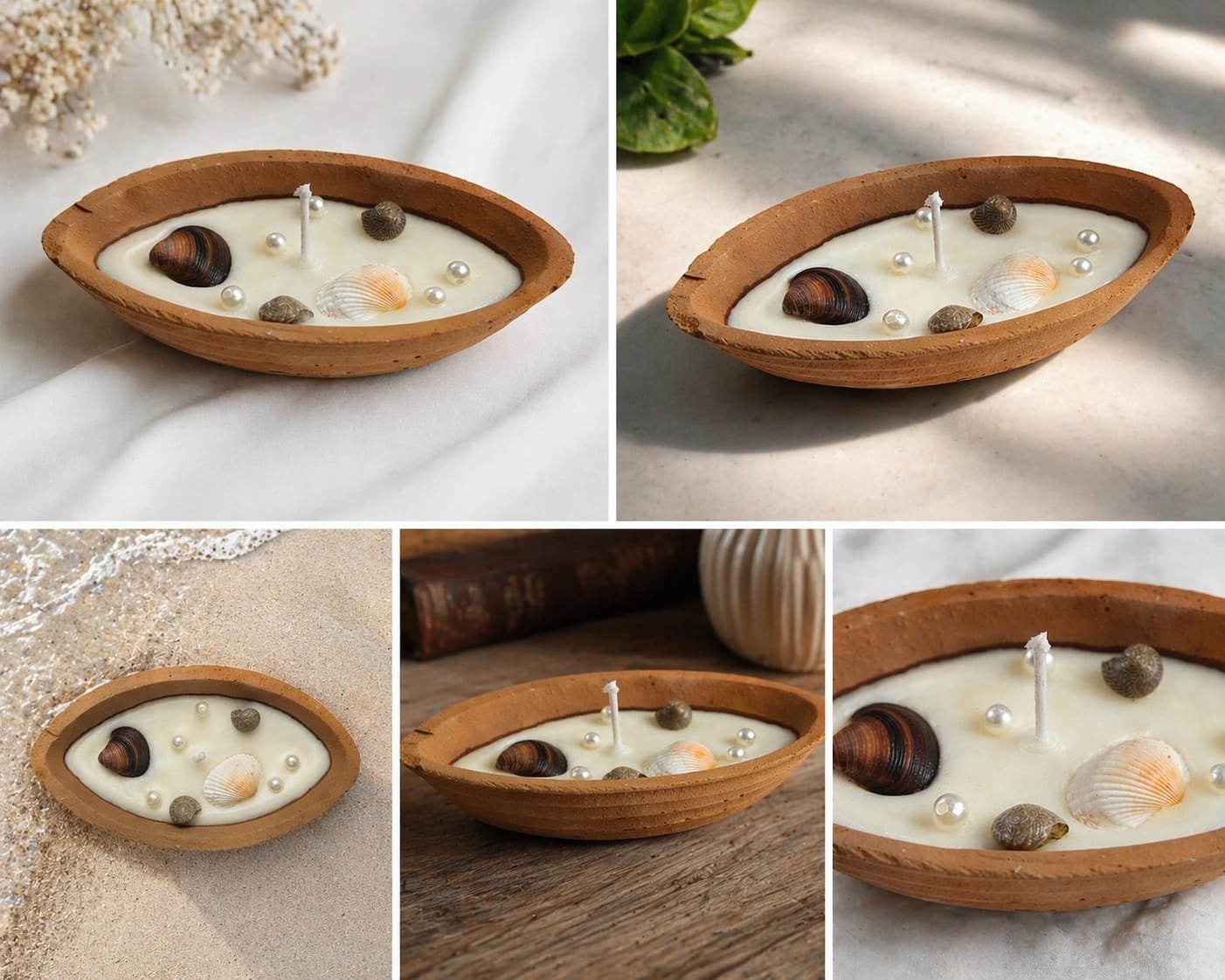 boat candle boat candle