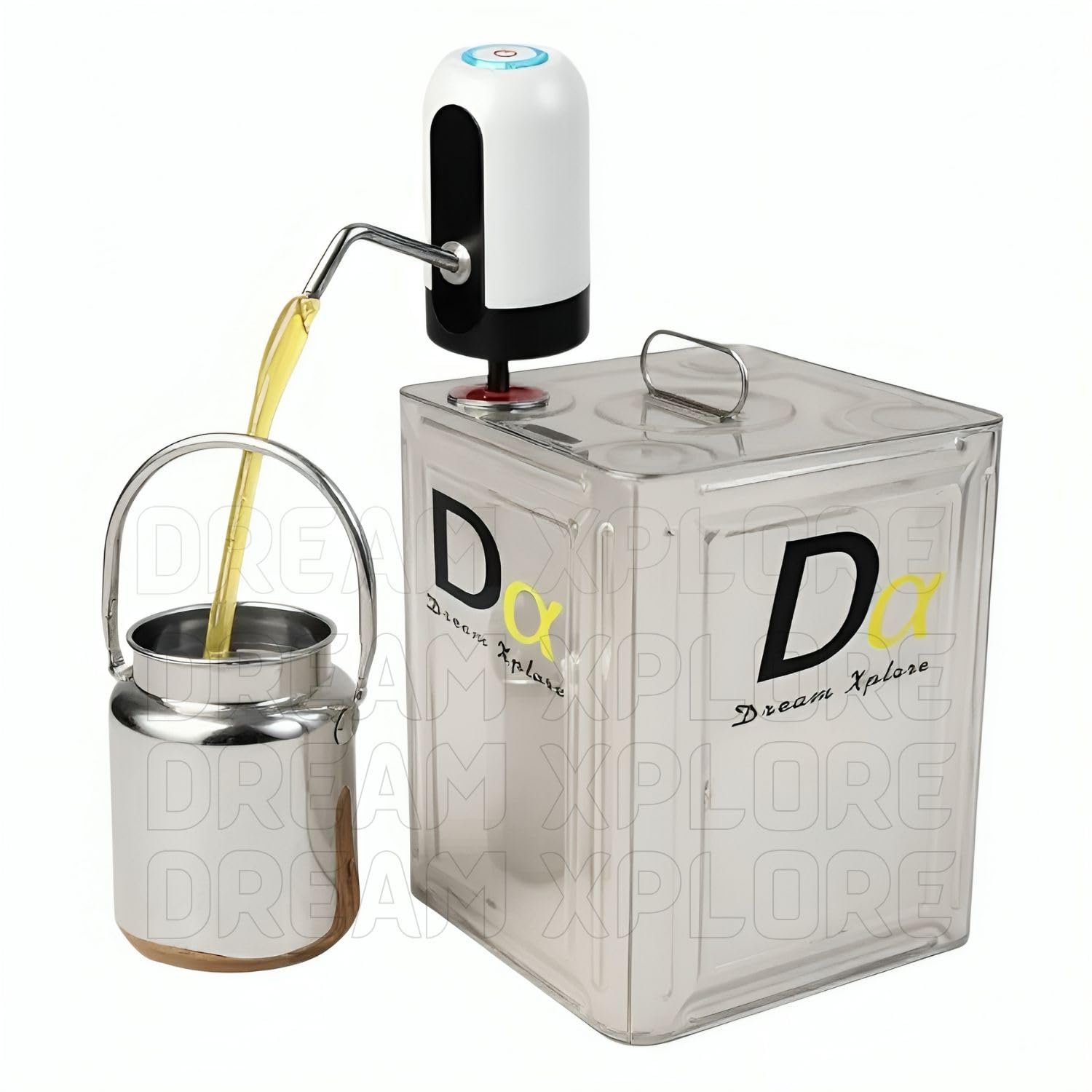 automatic stainless steel oil dispenser pump for 15 litre/kg tin automatic stainless steel oil dispenser pump for 15 litre/kg tin