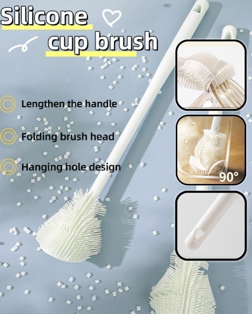 Silicone Bottle Cleaning Brush