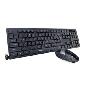 fingers aeroclicks combo wireless keyboard and mouse set
