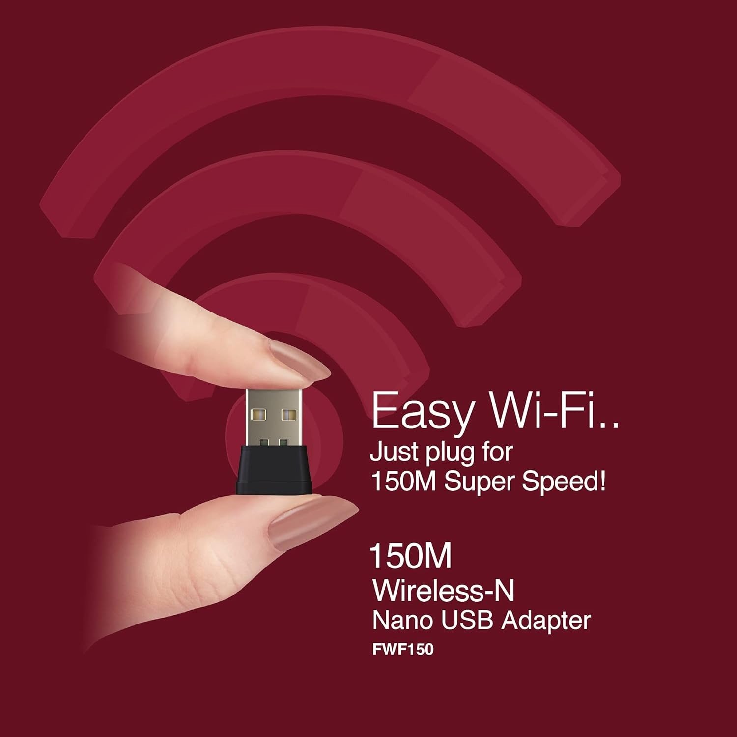 fingers fwf150 wi fi usb adapter (nano sized | high speed fingers fwf150 wi fi usb adapter (nano sized | high speed