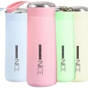 Nice Water Bottle Glass inner liner with Plastic