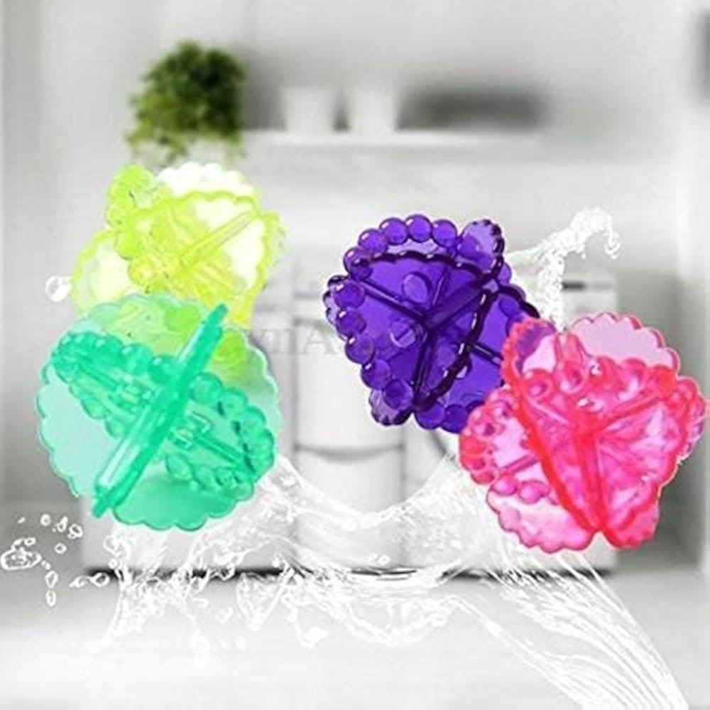 Reusable Washing Machine Lint & Hair Remover Balls | Pet Hair Catcher for Clothes