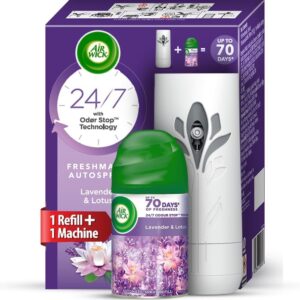 Air Wick 250 ml - Lavender & Lotus, Refill + Automatic Spray