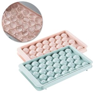 Plastic Mini Round Ice Cube Tray
