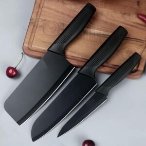 Knife for Kitchen Use Stainless Steel 3 Pieces