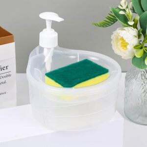 Double Layer Soap Dispenser for Bathroom Accessories Dishwasher Liquid Holder