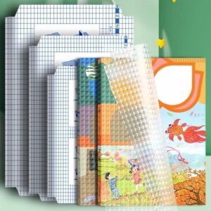 Delightbee Transparent Self-Adhesive Book Cover Film ? 30 Sheets