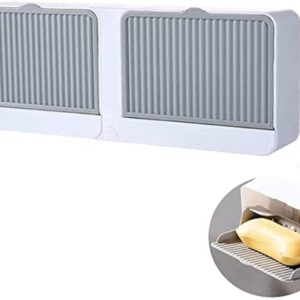 Double Bar Soap Dish with Drainage Box