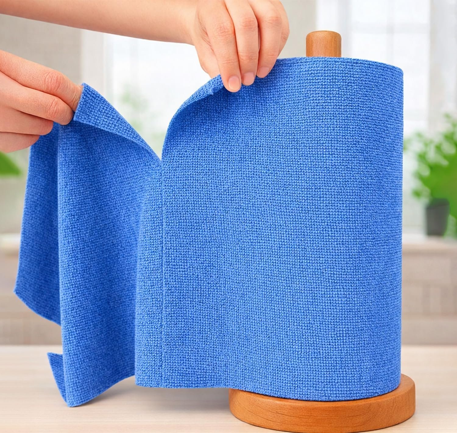 Microfiber Cleaning Cloth Roll Big Size