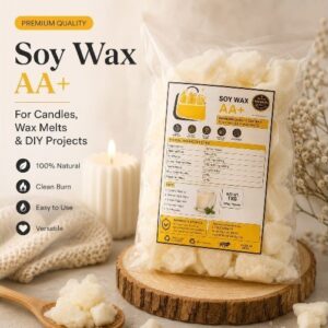 DishTrend(TM) 100% Pure Soy Wax for Candle Making | Natural SOYA Wax