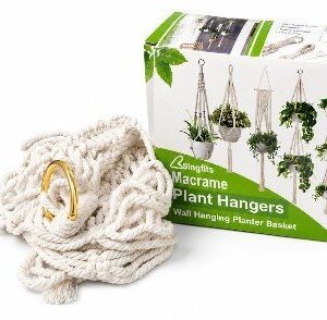 Macrame Plant Hanger, Handmade