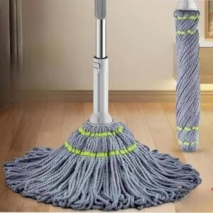 Microfiber Twist Mop for Floor Cleaning, Squeeze Twist Mop Stick, Durable Dust Easy to Use Floor Cleaner