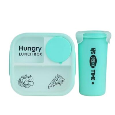 Hungry Lunch Box with Water Bottle